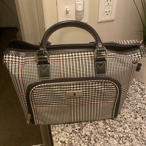 Plaid London Fog Cabin Bag